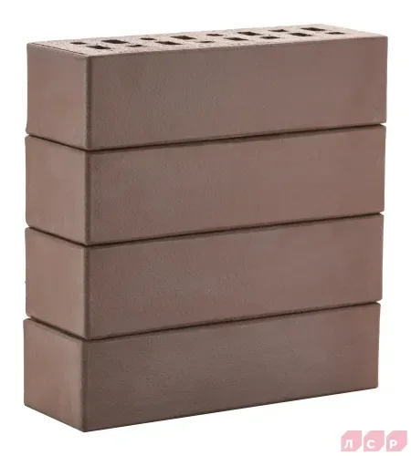 Кирпич клинкерный ЛСР коричневый Мюнхен, 0,71НФ