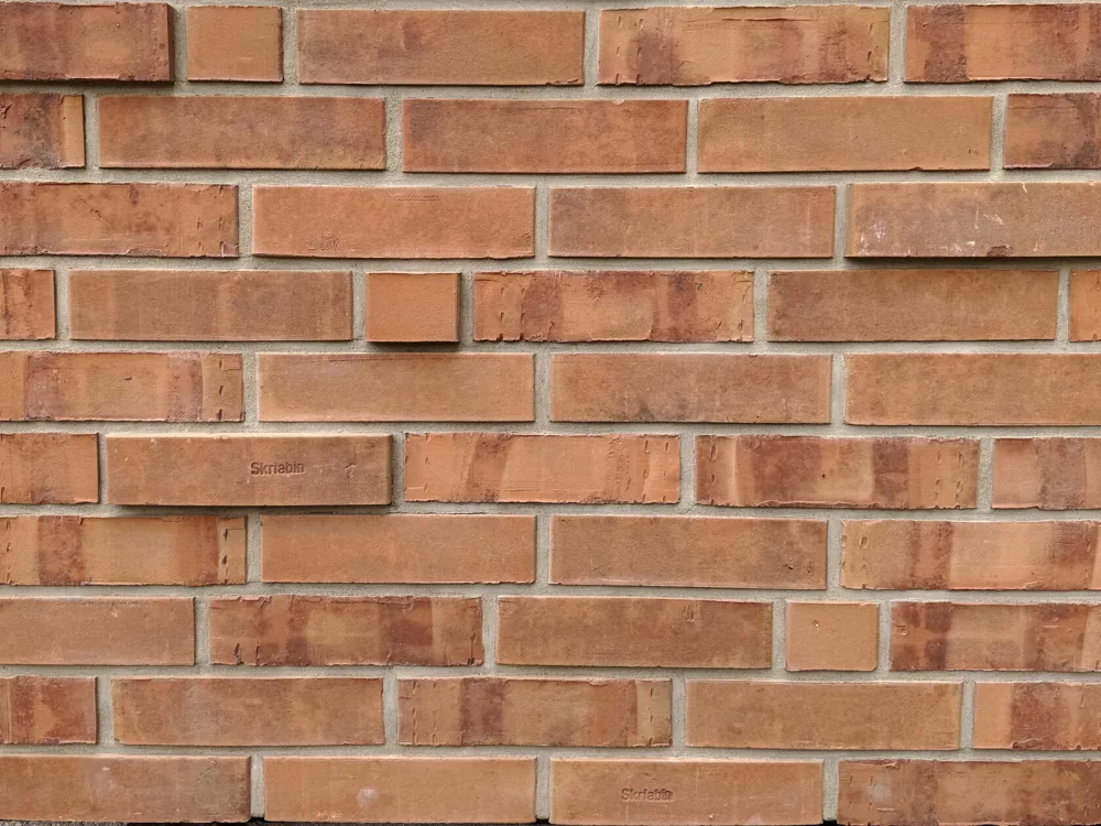 Кирпич Скрябин, сортировка 2, 250×120×65 мм, пустотелый